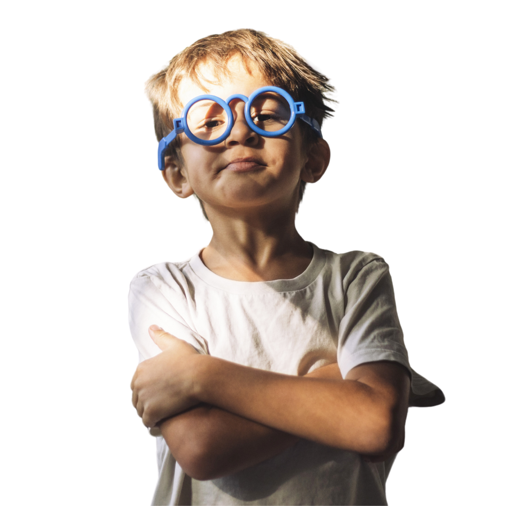 Bild Transperent Kille Blå Glasögon